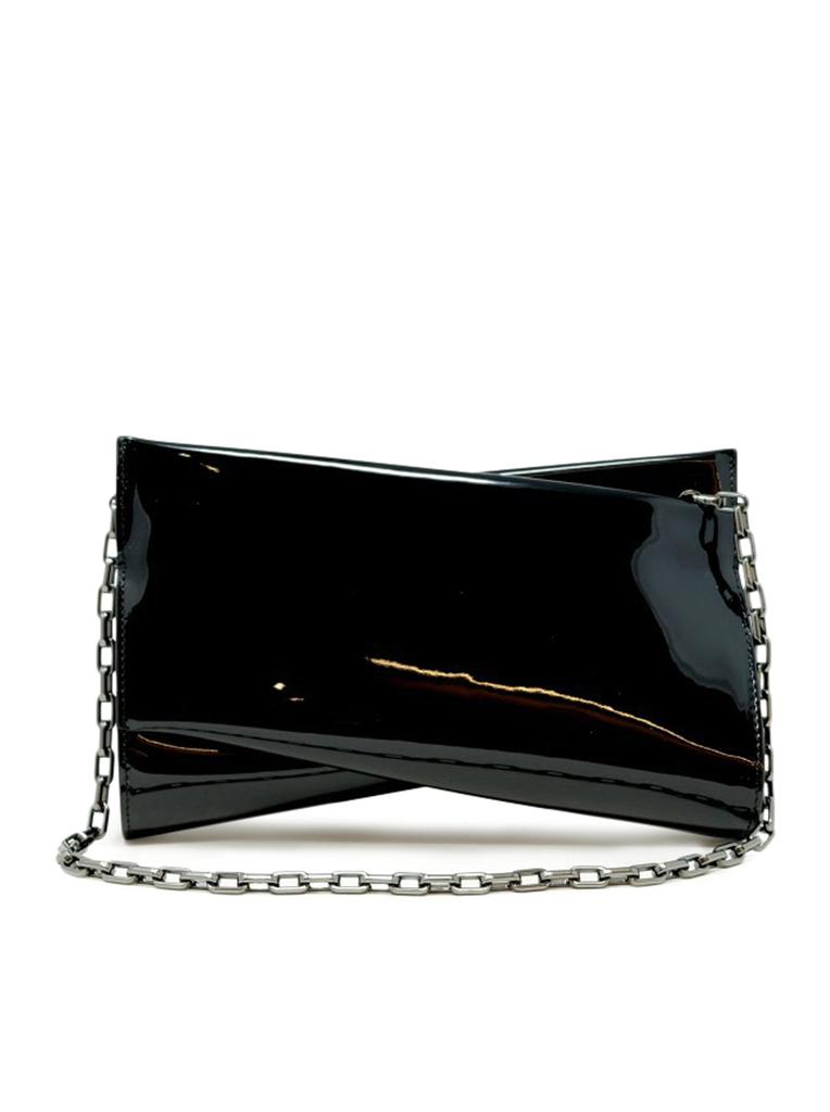 Christian Louboutin PATENT LOUBITWIST CLUTCH BAG
