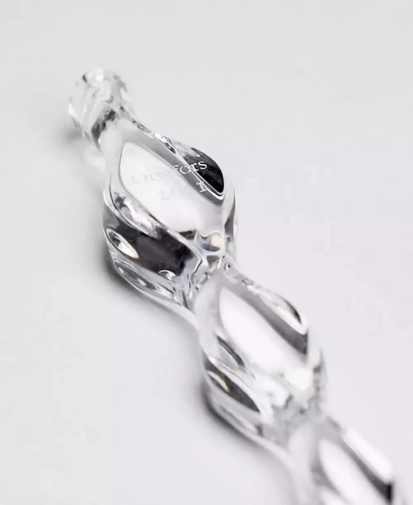 Orrefors 2021 Annual Icicle Ornament 3
