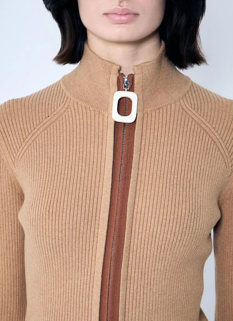 JW Anderson Fitted Zip-Up Cardigan 5