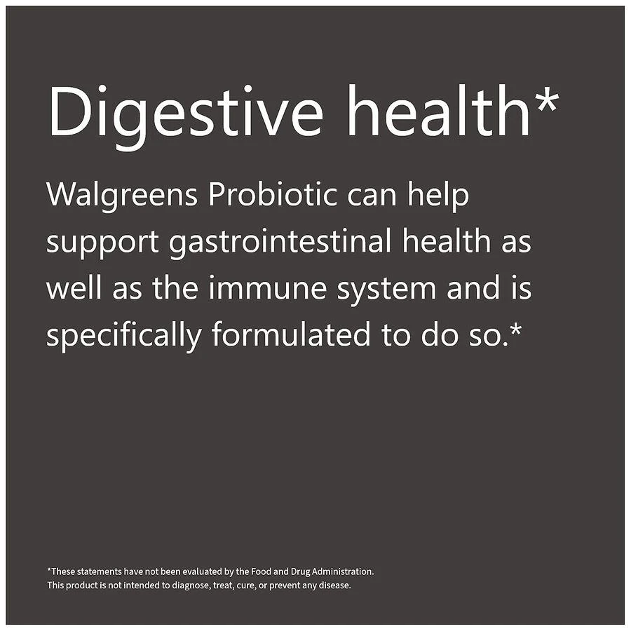 Walgreens Extra Strength Probiotic Digestive Health Capsules (30 days) 7
