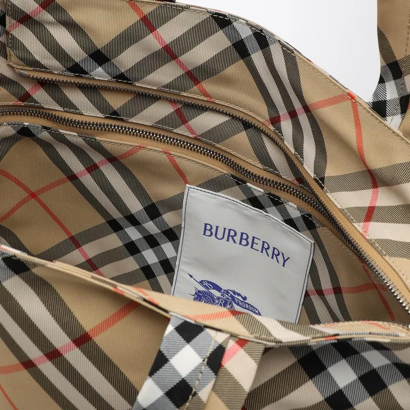 Burberry Check Sand small tote bag 5