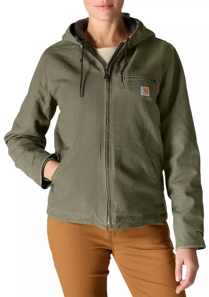 Carhartt Carhartt Women's Washed Duck Sherpa Lined Jacket