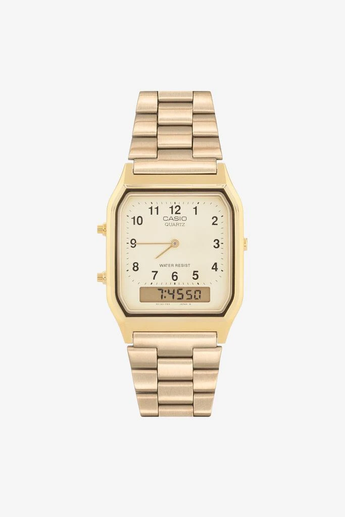 Los Angeles Apparel WCHAMSIO - Men's Casio Classic Gold Watch 1