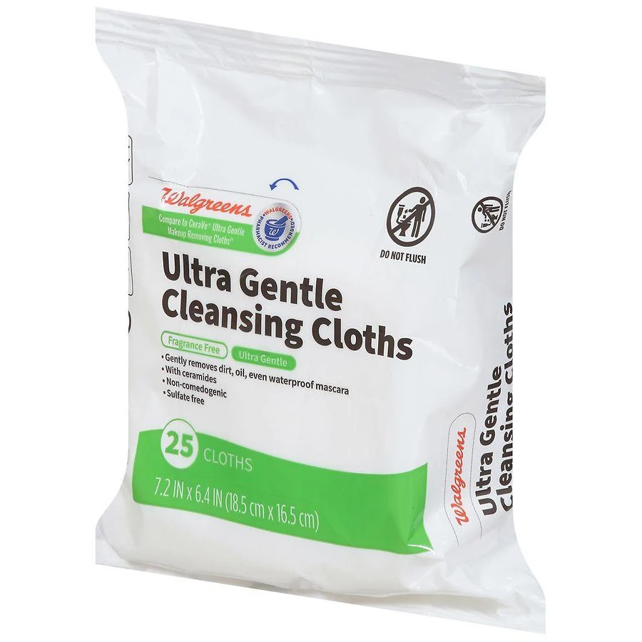 Walgreens Cleansing Cloths, Ultra Gentle 3