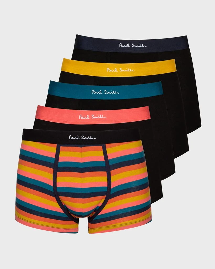 Paul Smith Men's 5-Pack Cotton-Stretch Trunks 1