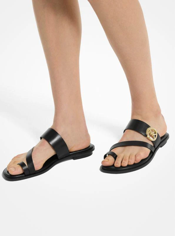 Michael Kors Vera Leather Sandal 4