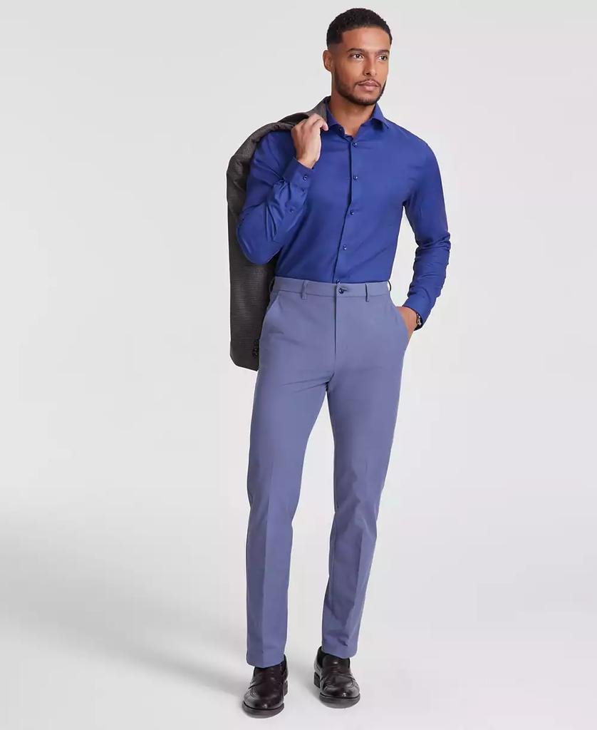 Michael Kors Men's Classic Fit Performance Dress Pants Ash-Blue 38x32 -  Pants - BeyondStyle