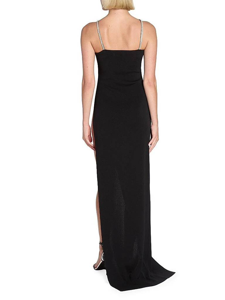 Crystal Cutaway-Slit Maxi Dress  On Sale Now with Up to 61% Off | Discover  Exclusive Deals & Savings at BeyondStyle  Authentic Balmain lgbtq-owned or  founded|solid|floor-length|cut-out|women's|women's apparel|sweetheart| dresses|Women's|premier ...
