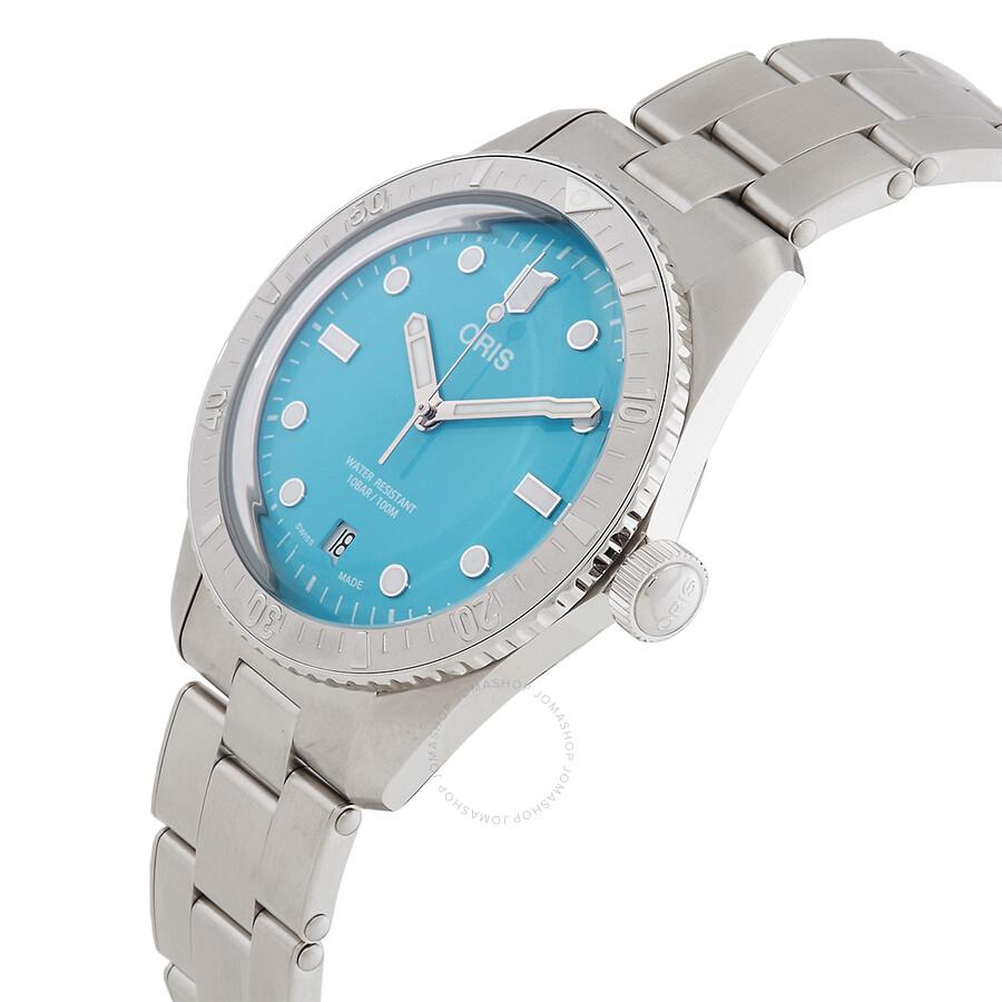 Oris Oris Divers Sixty-Five Automatic Cotton Candy Blue Dial Watch 01 733 7771 4055-07 8 19 18