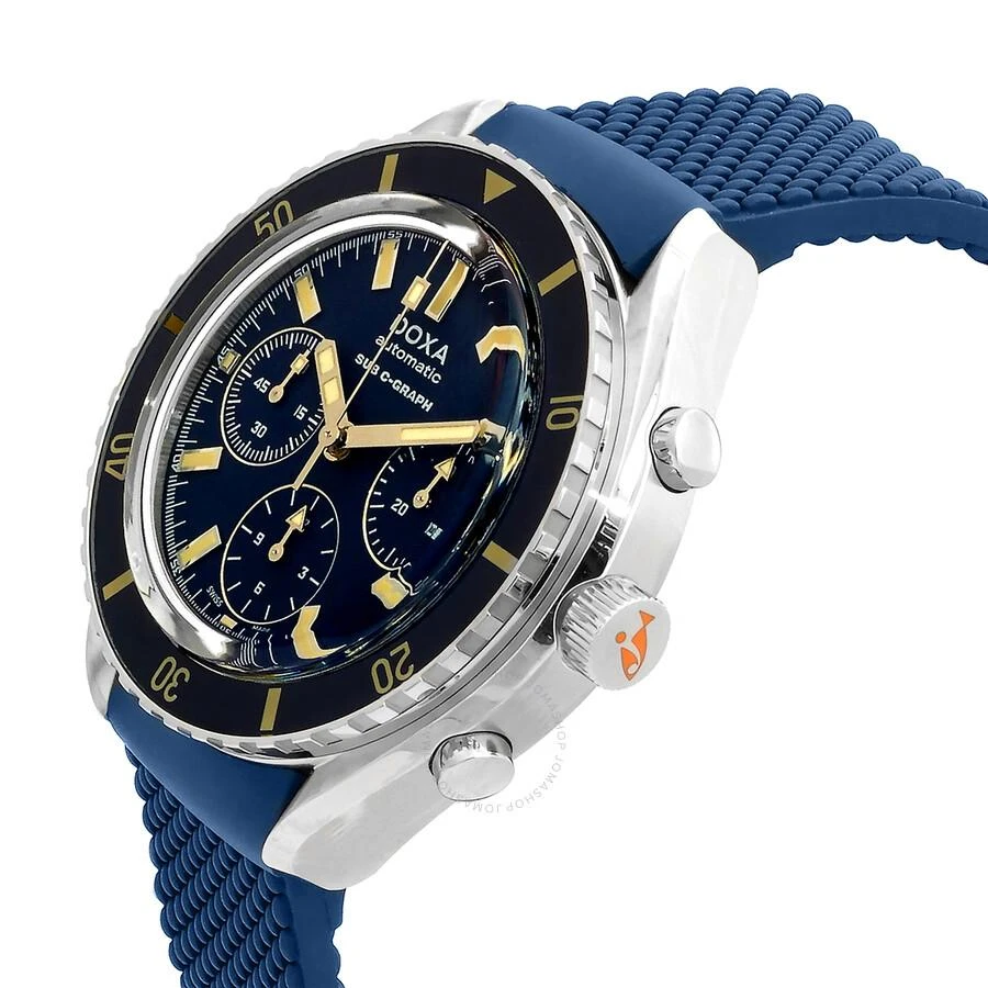 Doxa Sub 200 C-Graph Caribbean Chronograph Automatic Blue Dial Men's Watch 798.10.201.32 2