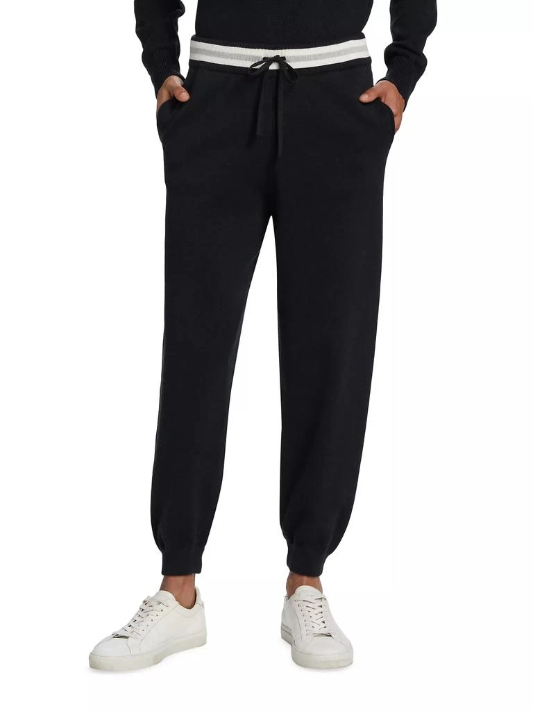 Saks Fifth Avenue Slim-Fit Varsity Stripe Joggers 3