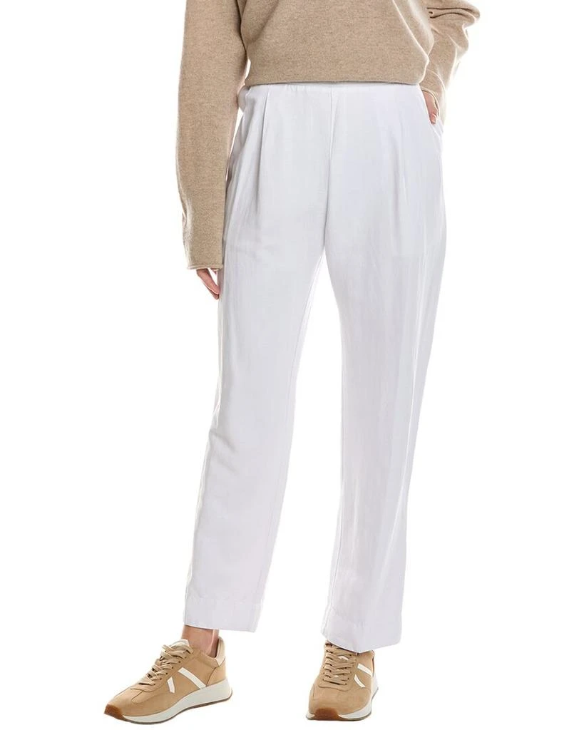 James Perse Double Pleat Linen-Blend Trouser 1