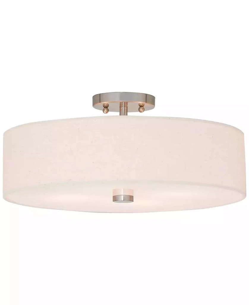 Livex Meridian Semi-Flush Light