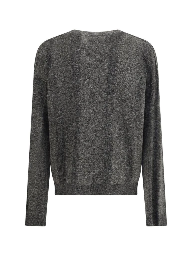 MAISON MARGIELA Maison Margiela V-Neck Drop Shoulder Jumper 2