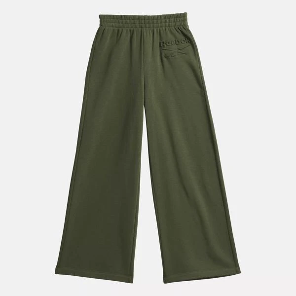 Reebok Reebok Wide Leg Fleece Pants - Big Kids 1