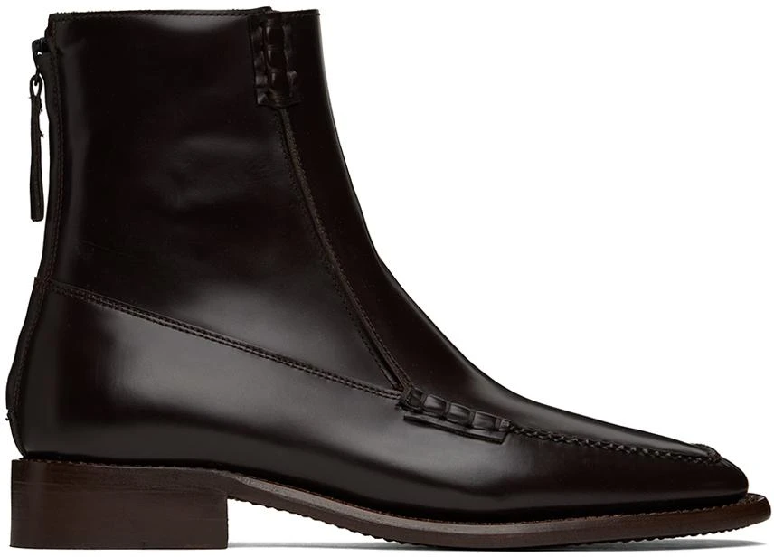 Hereu Brown Quadra Boots 1