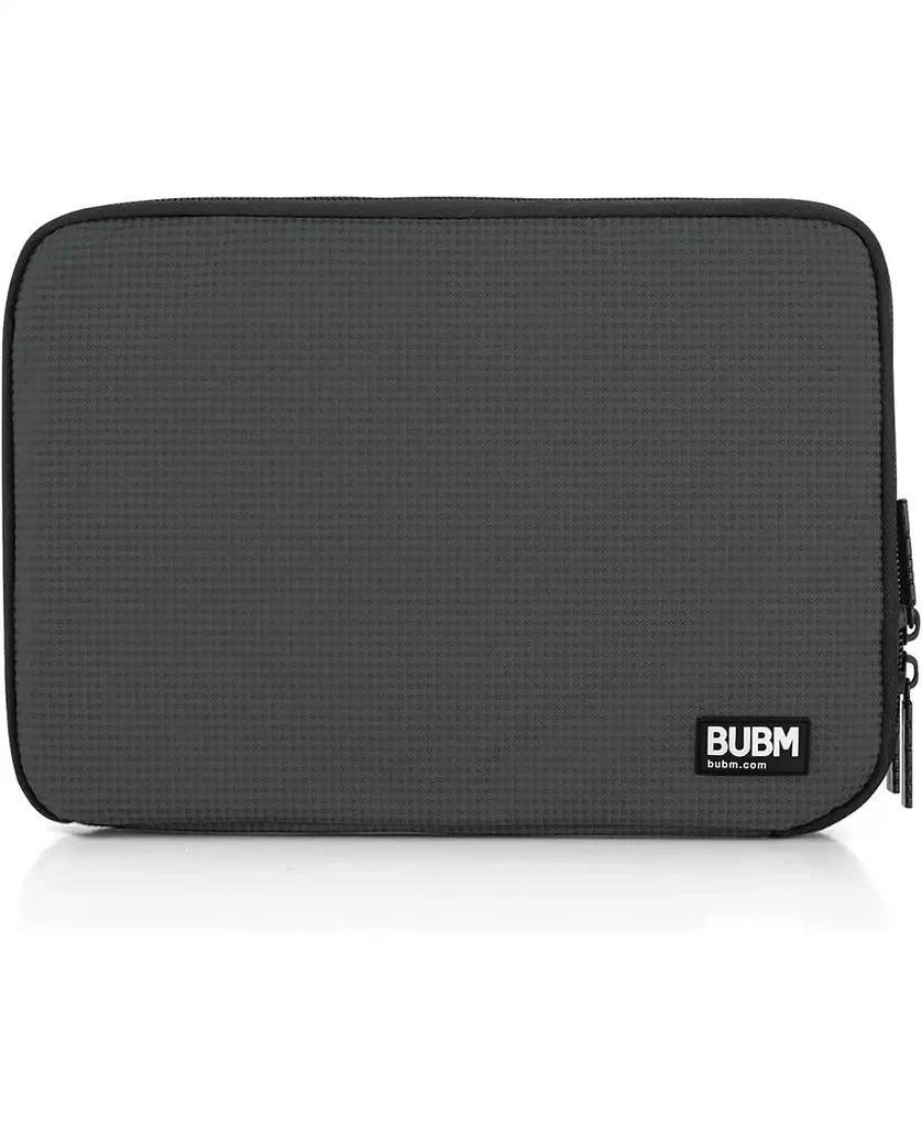 BUBM Gray Electronics Organizer - Medium Double Layer Travel Storage Bag for iPad Mini, Cables, USB Drives, Chargers & Tech Accessories 7