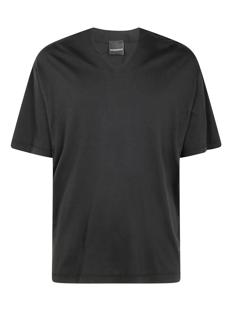 Tシャツ・カットソー EMPORIO ARMANI Men T Shirts EM000747AF12913 UC001 BLACK 10060702LG_14_f.jpg