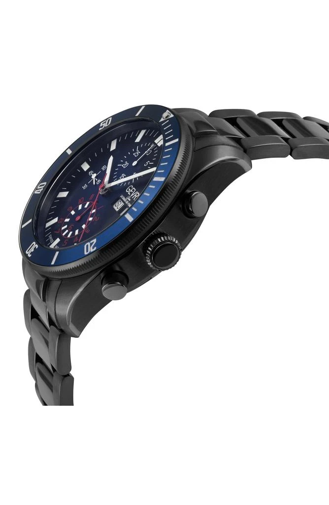 Gevril Yorkville Chronograph Quartz Bracelet Watch, 43mm 3