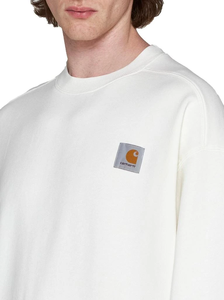 Carhartt WIP Carhartt WIP Nelson Logo-Patch Crewneck Sweatshirt 5