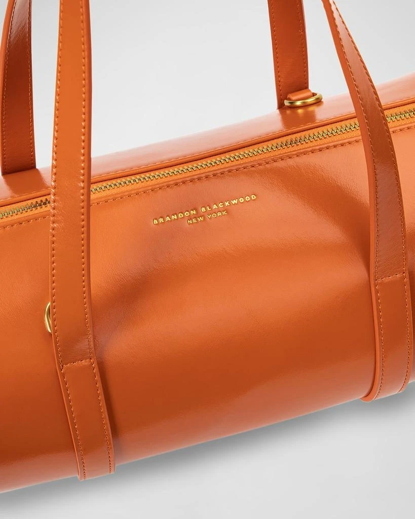 Brandon Blackwood Large Duffel Leather Shoulder Bag 4