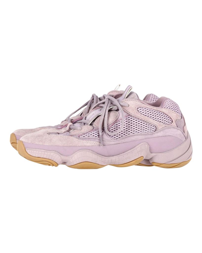 YEEZY Adidas x Yeezy 500 Soft Vision Sneakers in Pastel Purple Suede