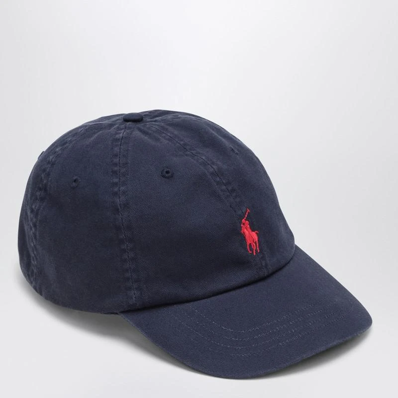 Ralph Lauren Blue navy baseball cap with logo 2