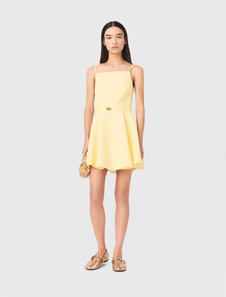 Maje Maje Woman's viscose Strappy flared dress for Spring/Summer - Dresses & Skirts - Free Shipping - BeyondStyle Maje Maje Woman's viscose Strappy flared dress for Spring/Summer - Dresses & Skirts - Free Shipping - BeyondStyle