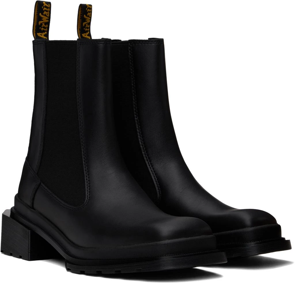 Dr. Martens Black Maybole Square Toe Chelsea Boots 4