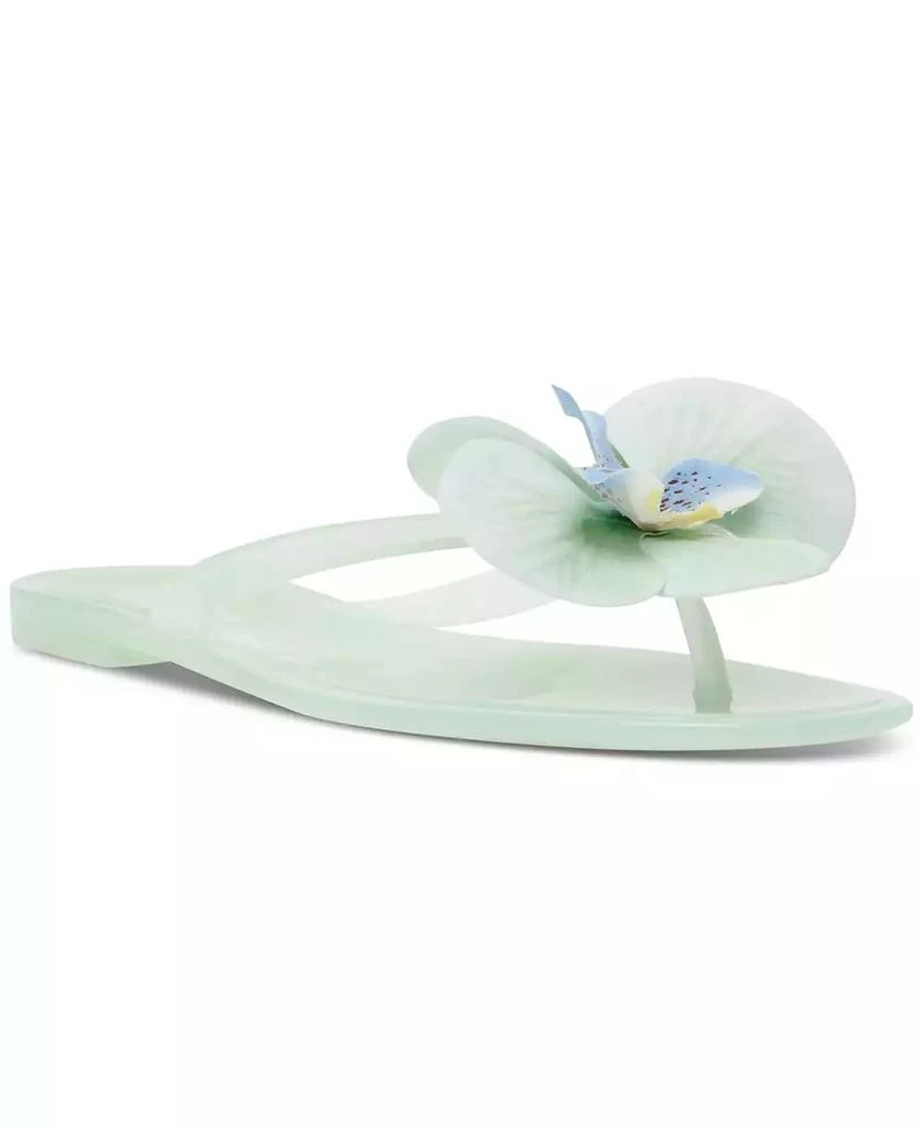 Steve Madden Women's Poppyseed Floral Jelly Slide Sandals 1