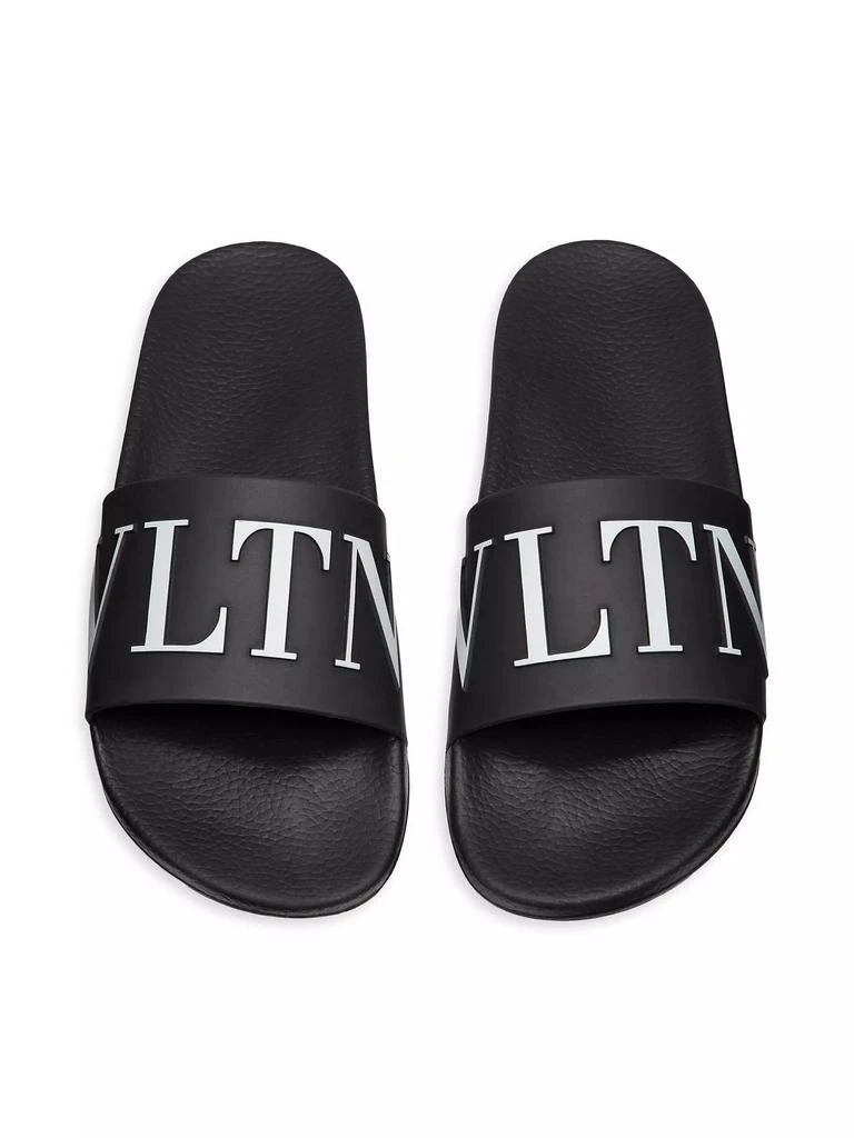 Valentino VLTN Rubber Slider Sandals 4