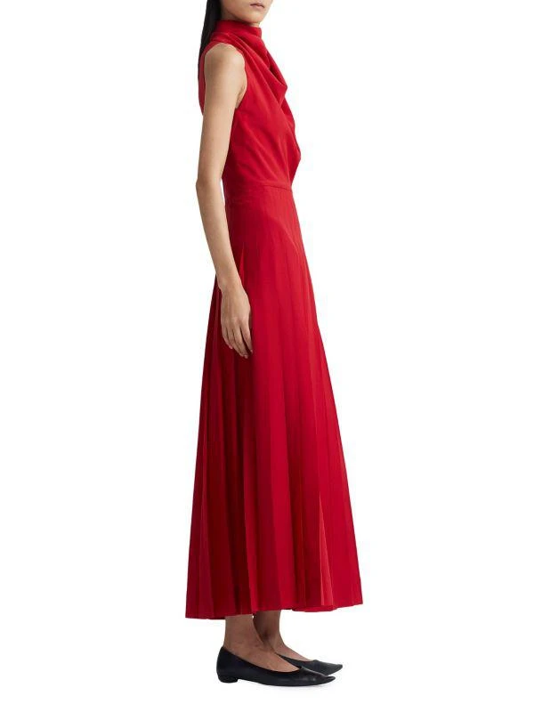 Altuzarra Nathalie Cowl Neck Sleeveless Maxi Dress 4