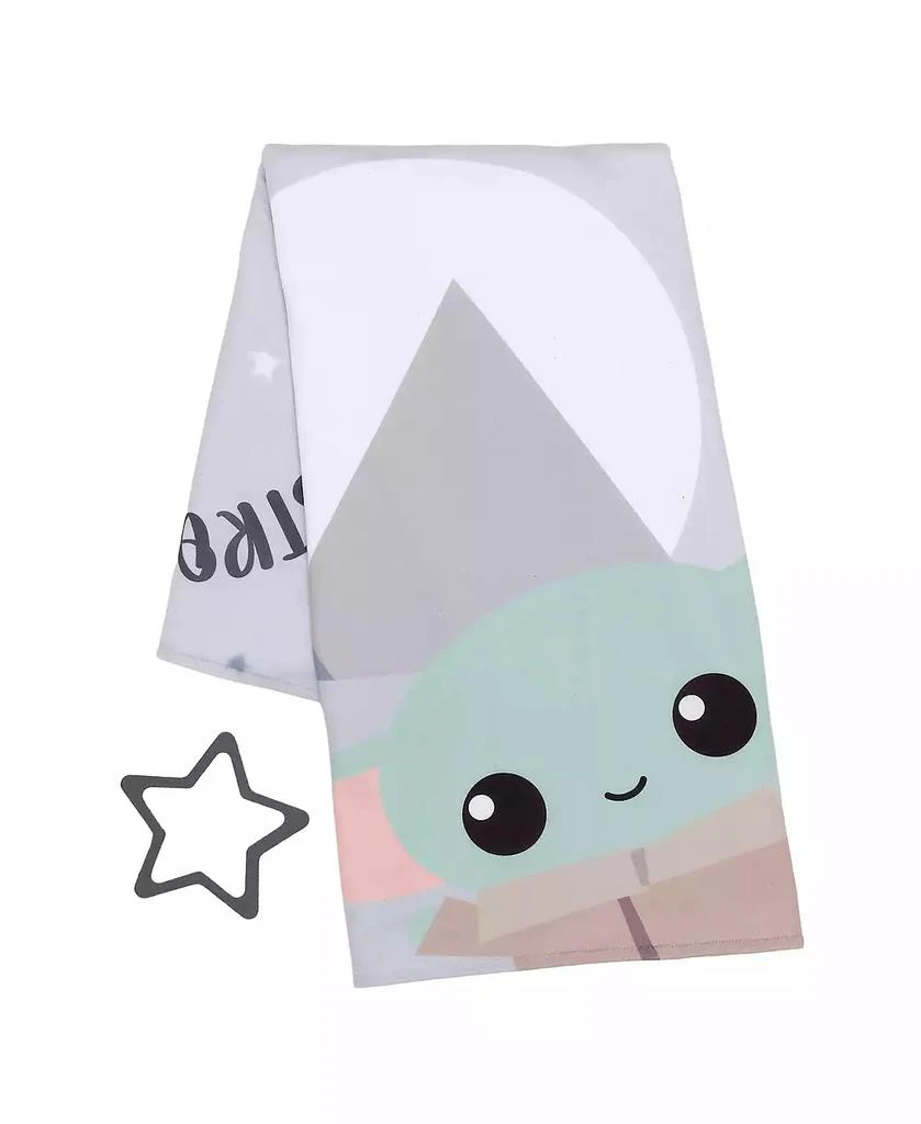 Lambs 
Ivy Baby Star Wars The Child/Grogu/Baby Yoda Fleece Milestone Blanket w/ Star 3