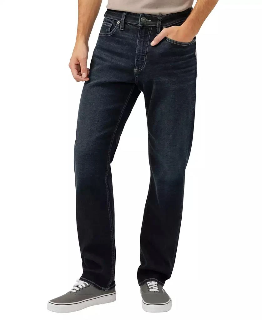 Silver Jeans Co. Men's Machray Athletic Fit Straight Leg Jeans 1