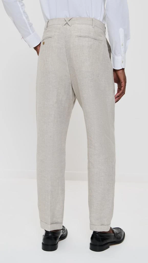 Alex Mill Standard Pleated Pants In Flax Linen 2