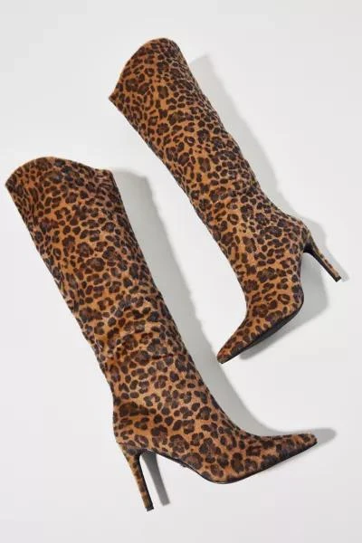 Azalea Wang Azalea Wang UO Exclusive Cedar Animal Print Boot 3