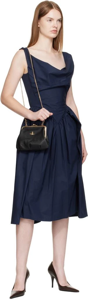 Vivienne Westwood Black Granny Frame Bag 4