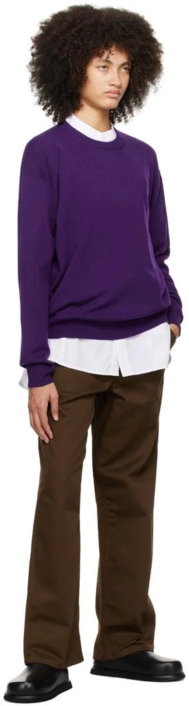 6397 Purple Slouchy Sweater 4