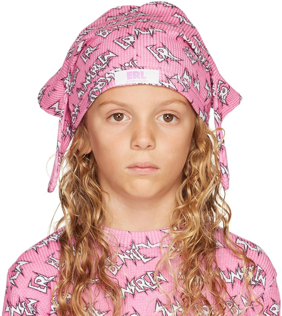 ERL Kids Pink Waffle Hat 1