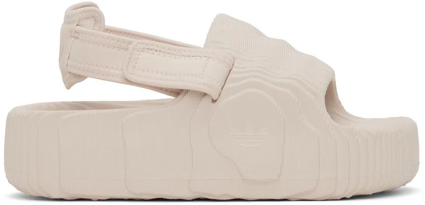 Adidas Pink Adilette 22 XLG Slides 1