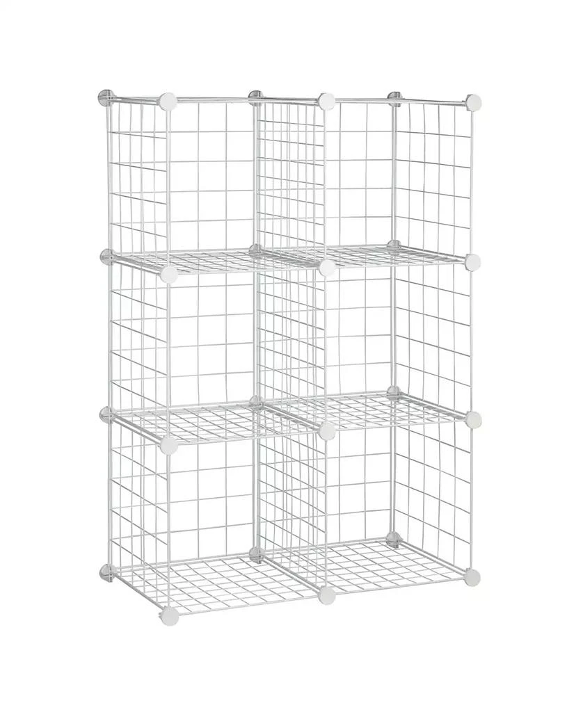 Honey Can Do Modular Mesh Storage Cube, 6 Pack 1