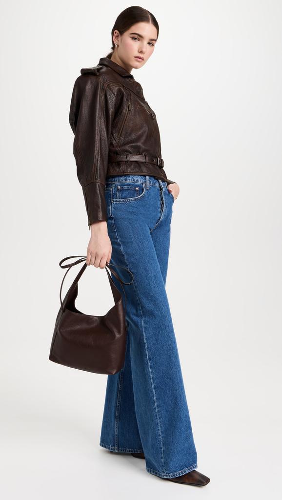 送料無料◆reformation Vittoria ショルダーリボンレザーバッグ Vittoria Leather Clutch | Top Handle | Italian Craftsmanship