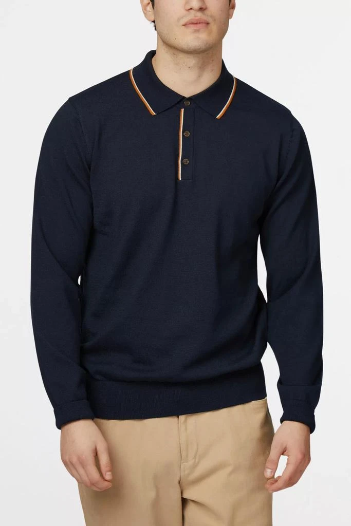 Ben Sherman Ben Sherman Tipped Merino Polo 2