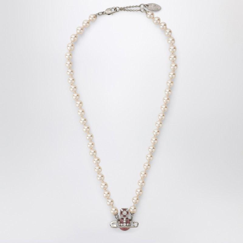Vivienne Westwood｜FASHION PROPS (LOELIA NECKLACE (63030 Vivienne Westwood Accessories White Loelia Necklace | Jules B