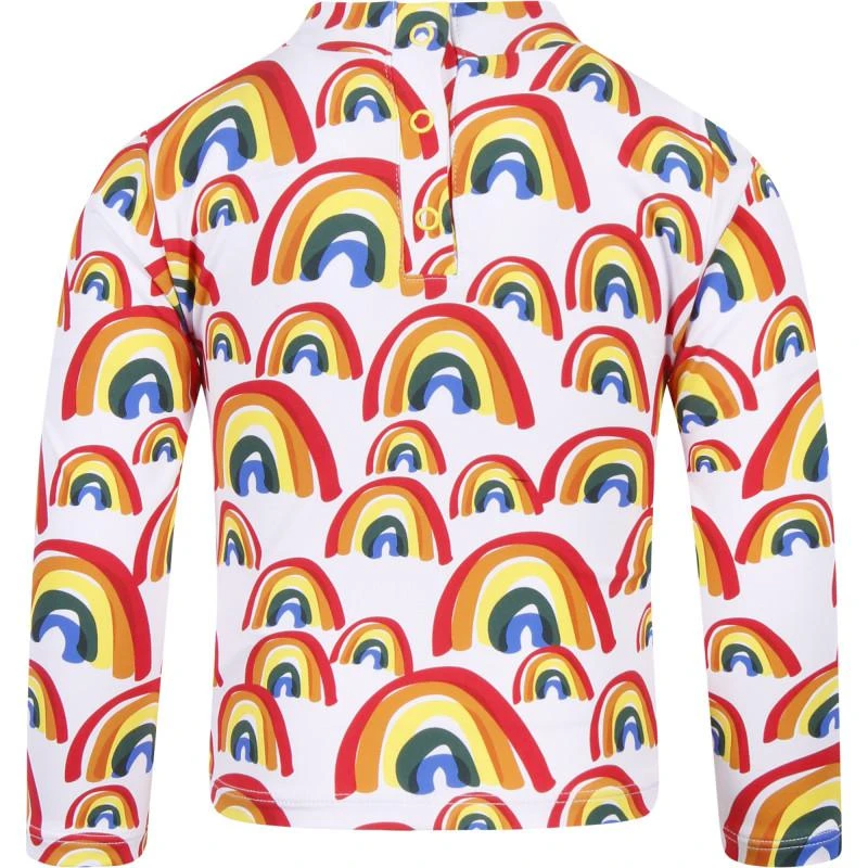 Stella McCartney Rainbow print swimming top 2