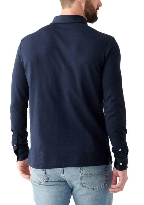 Ralph Lauren Custom Slim Fit Herringbone Polo Shirt