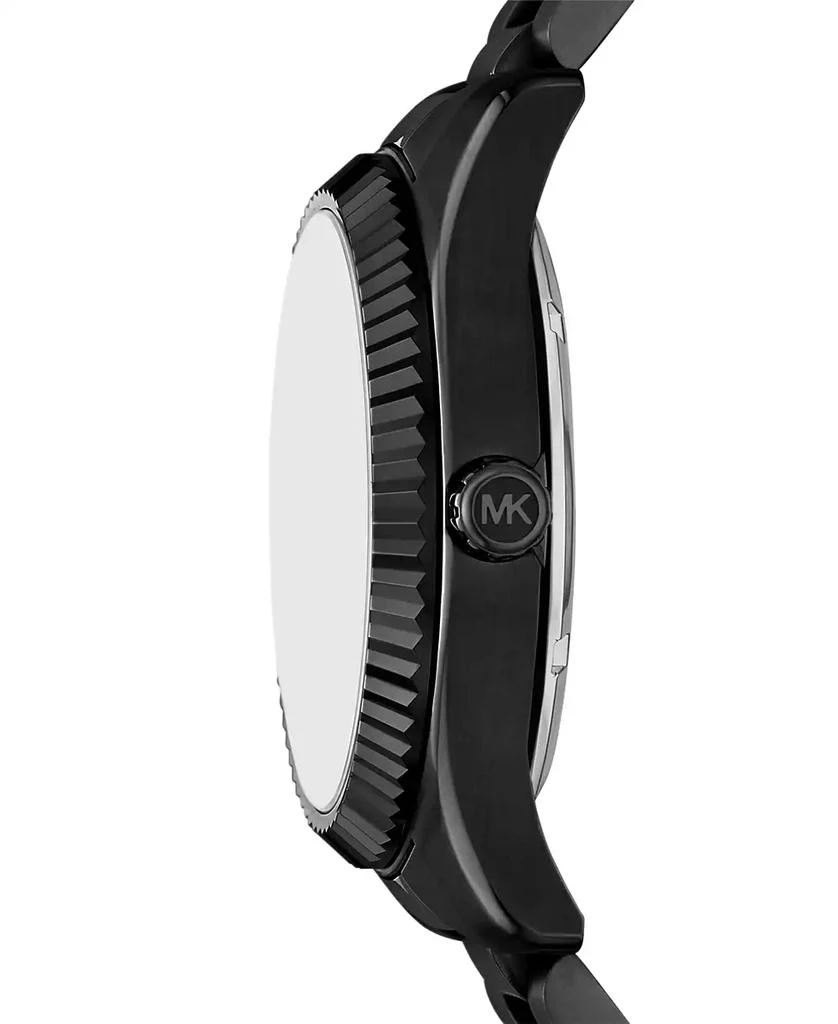 Michael Kors Men
s Lexington Automatic Black IP Stainless Steel Watch, 45mm 3
