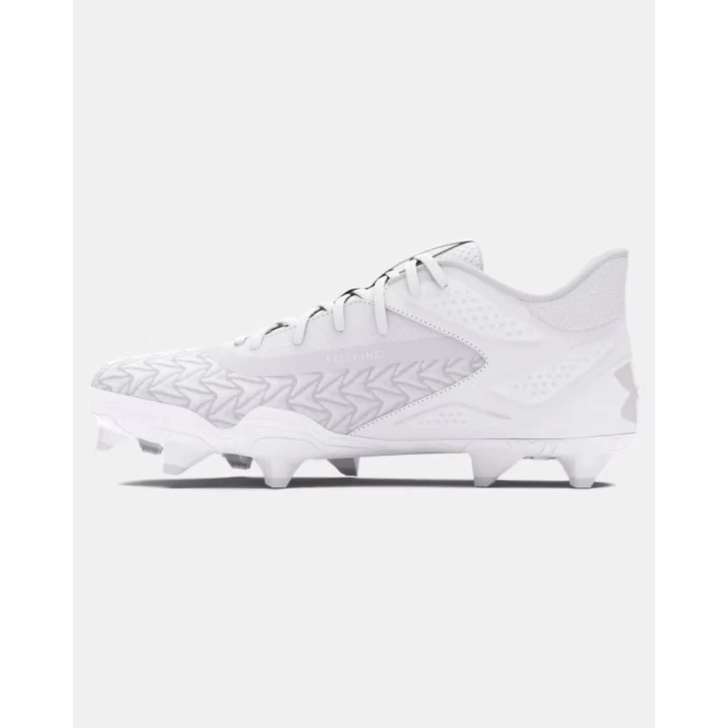 Under Armour Yard MT TPU 3.0 3027449-101 Mens White Baseball Cleats TF8538 3