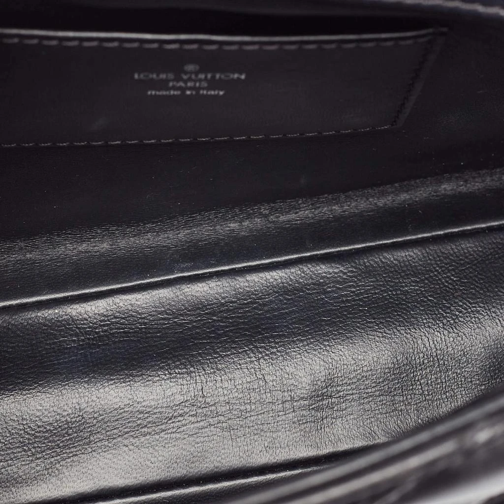 Louis Vuitton Louis Vuitton Black Leather Malletage GO-14 MM Bag 13