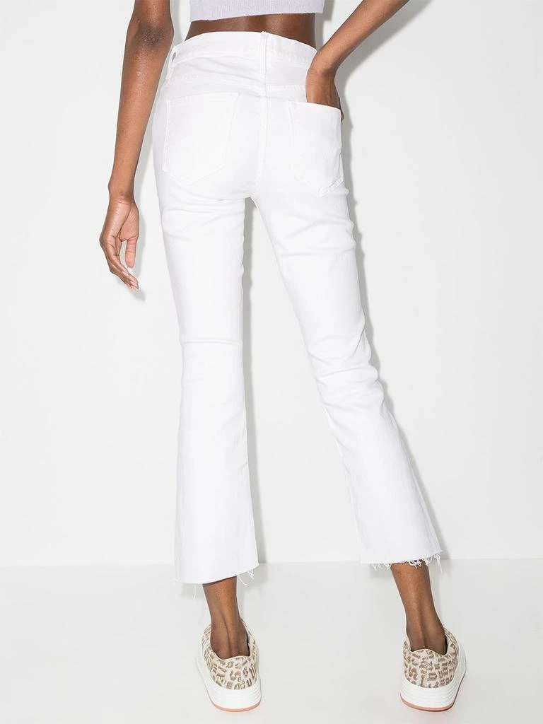 MOTHER INSIDER CROP STEP FRAY DENIM JEANS 3